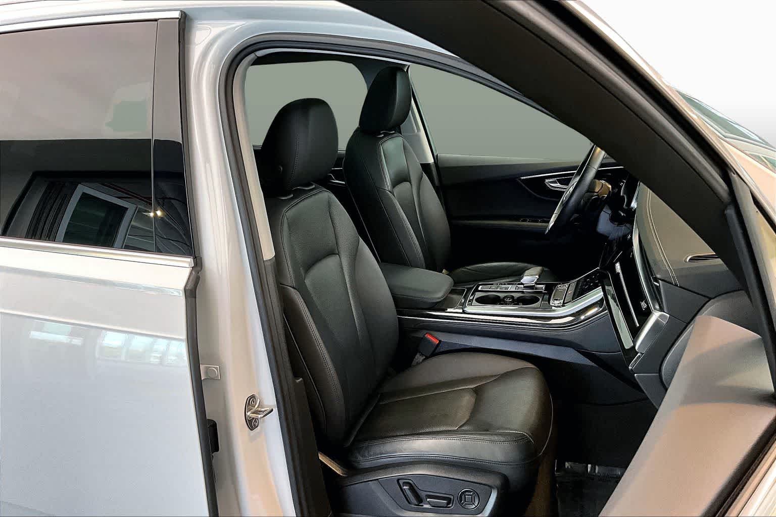 Used 2023 Glacier White Metallic Audi Premium Plus image 9