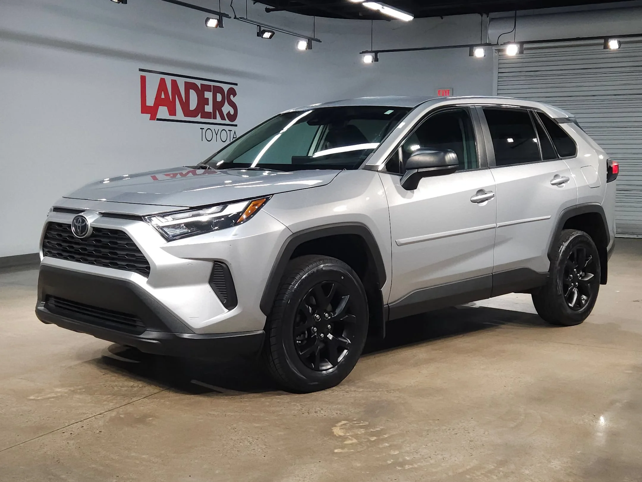 Used 2023 Silver Sky Metallic Toyota LE image 3