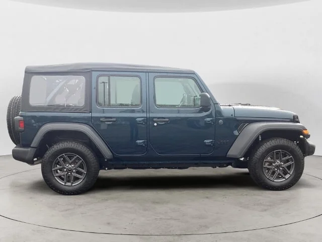 Certified Used 2025 Blue Pearl Jeep Sport image 6