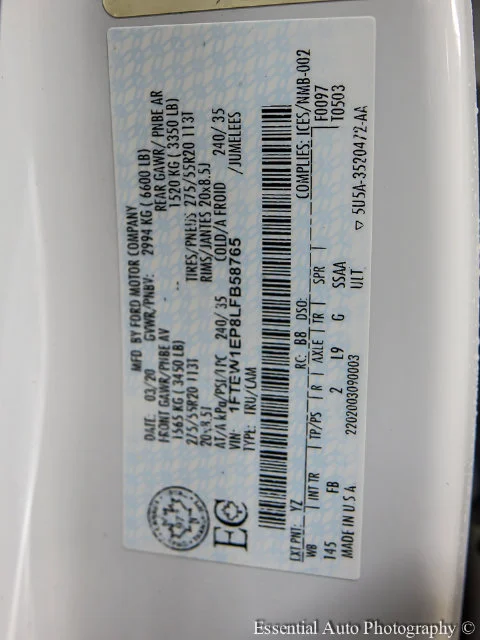 Used 2020 White Ford XLT image 28