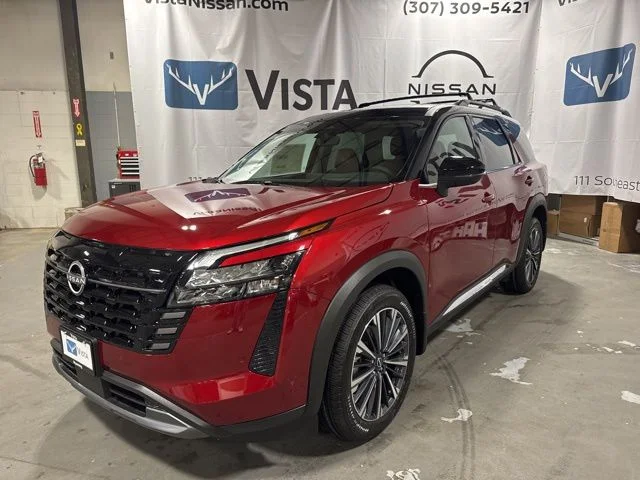New 2026 Scarlet Ember Tintcoat / Super Black Two-tone Nissan Platinum image 8