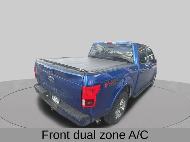 Used 2018 Blue Ford Lariat image 9