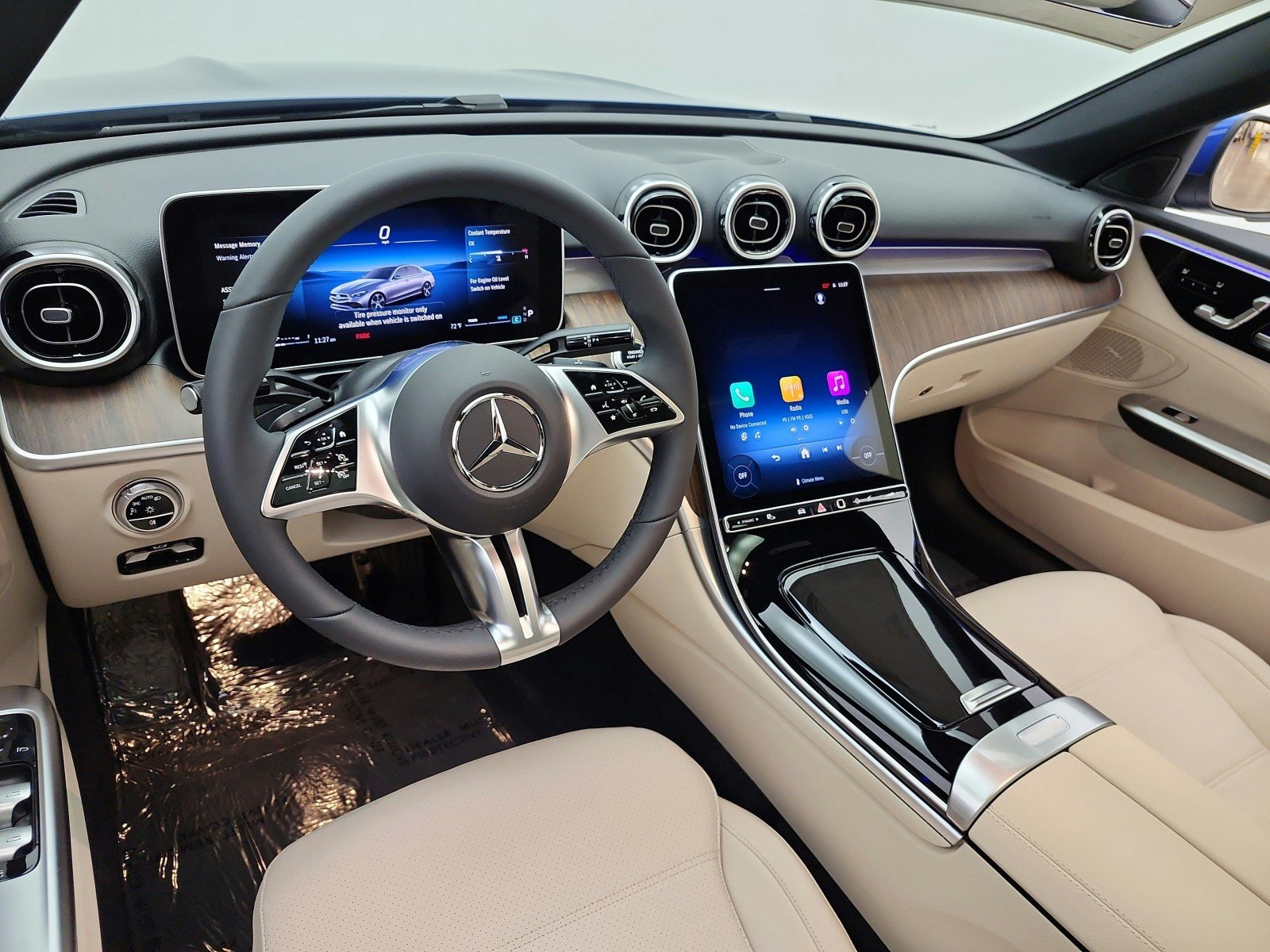 New 2026 Starling Blue Metallic Mercedes-Benz C 300 Sedan image 9