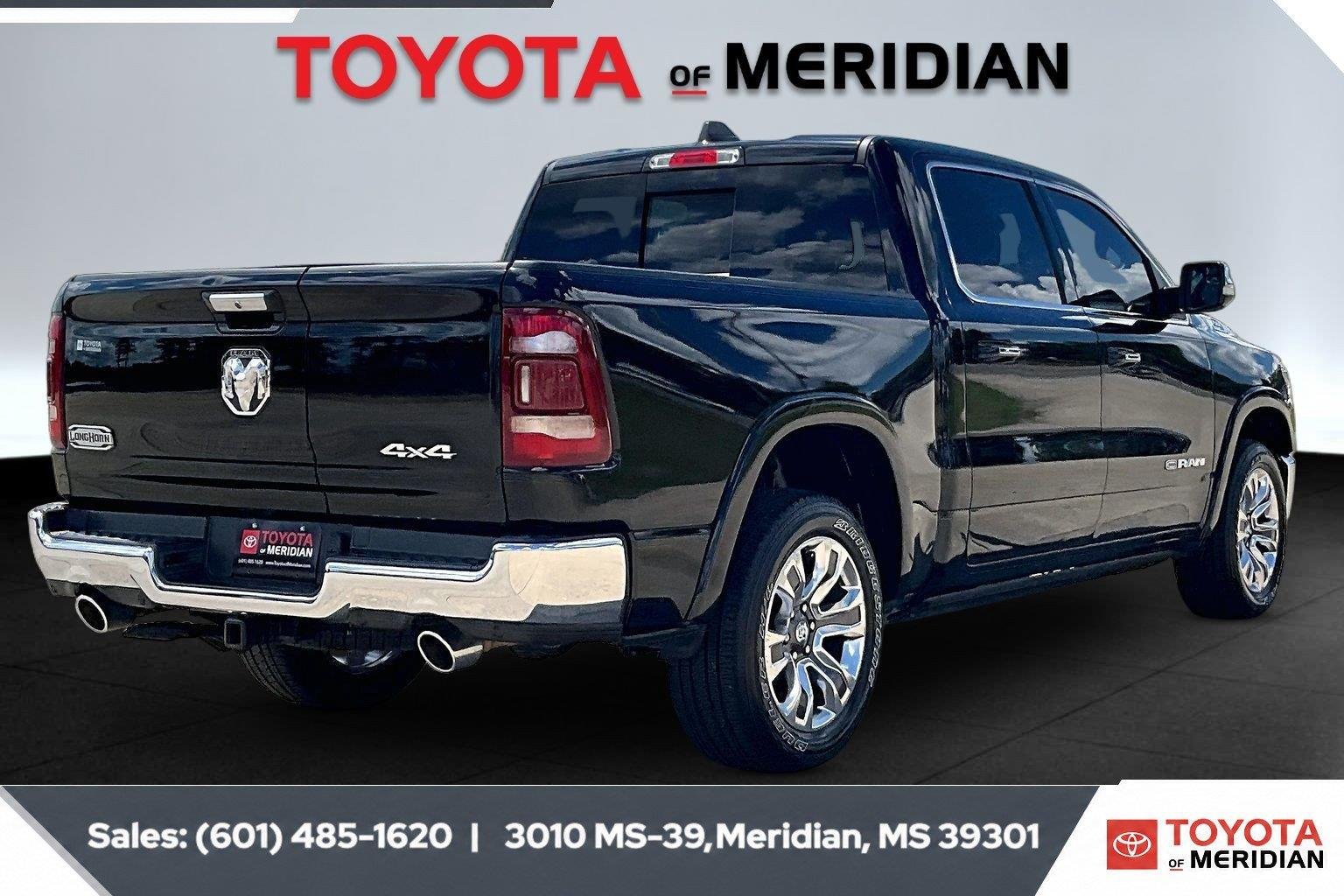 Used 2021 Diamond Black Crystal Pearlcoat Ram Longhorn image 11