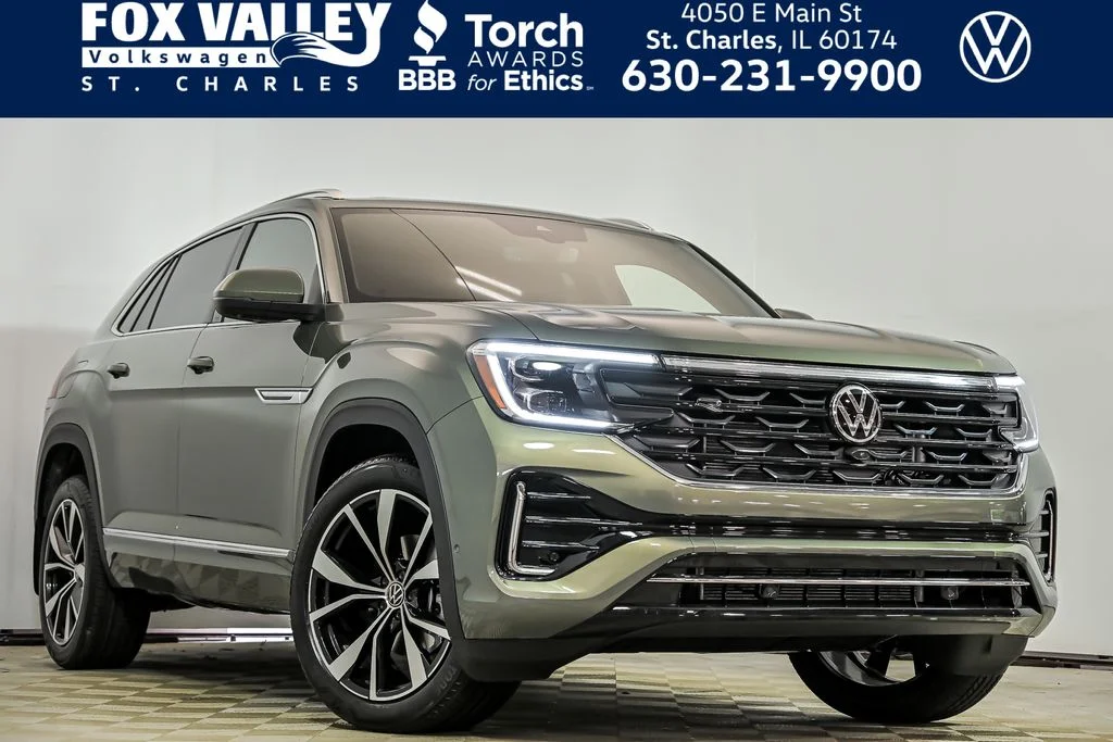 New 2026 Green Volkswagen 2.0T SEL Premium R-Line image 1