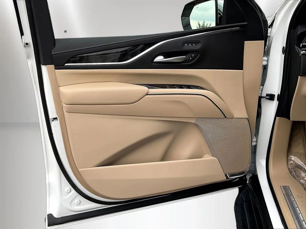 Used 2024 Crystal White Tricoat Cadillac Premium Luxury image 19