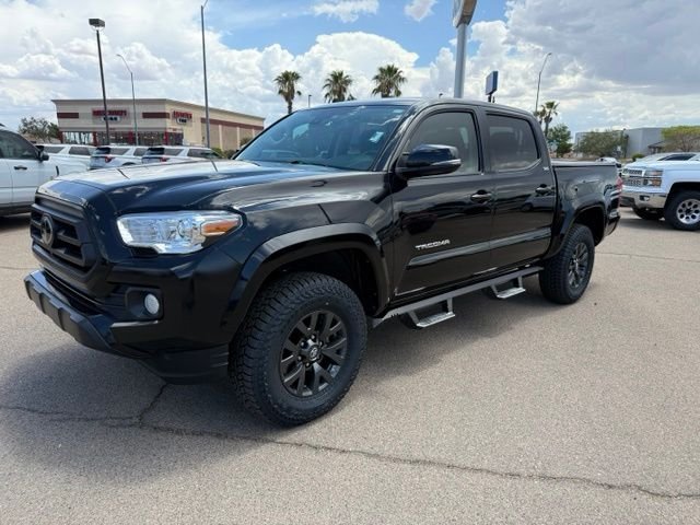 Certified Used 2022 Midnight Black Metallic Toyota SR5 image 1