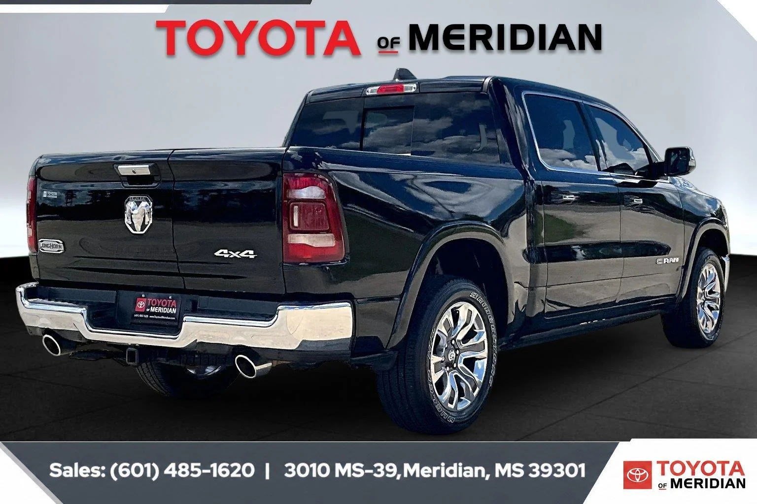 Used 2021 Diamond Black Crystal Pearlcoat Ram Longhorn image 11
