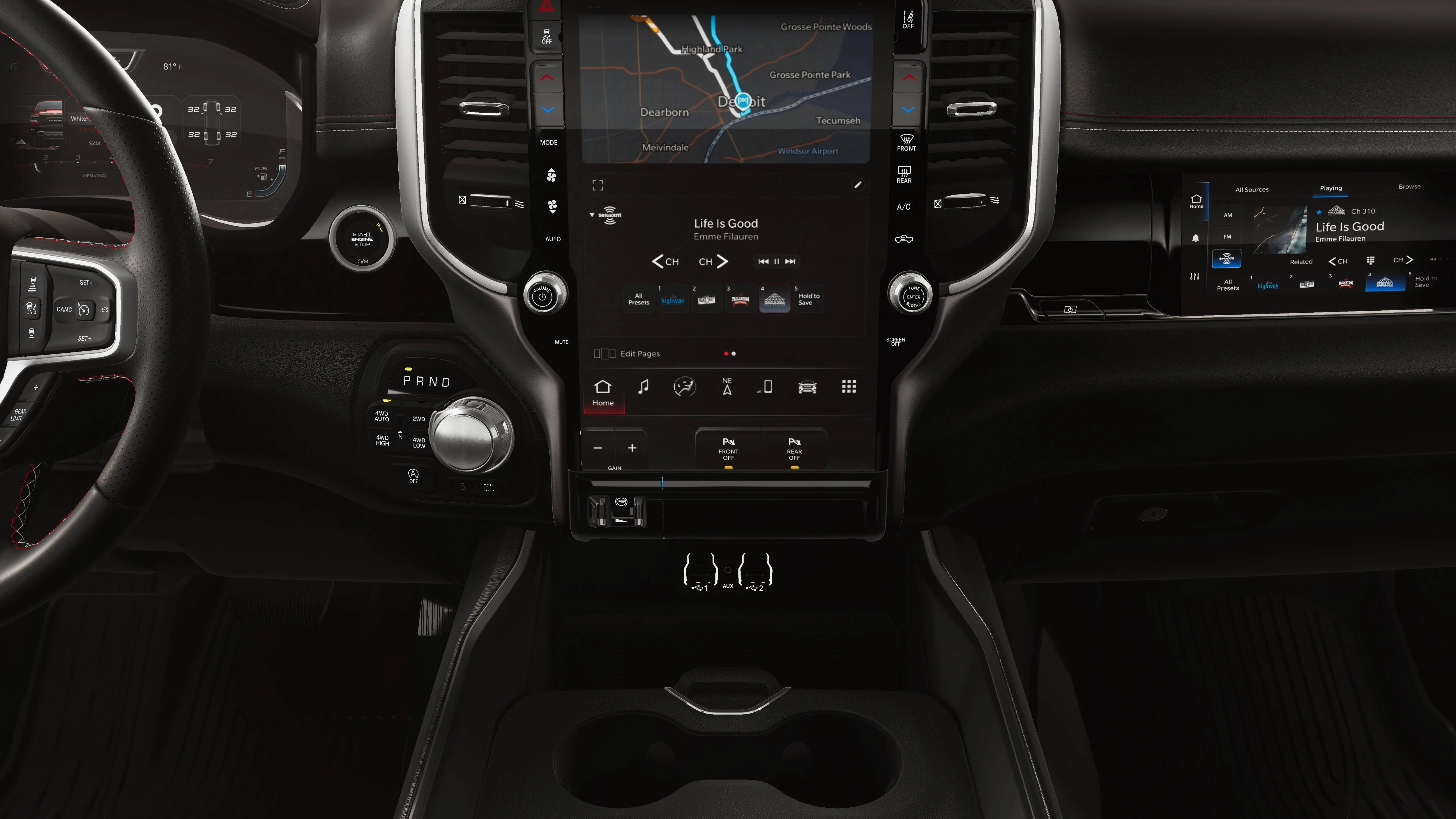 New 2026 Hydro Blue Pearl-Coat Exterior Paint RAM Rebel image 17