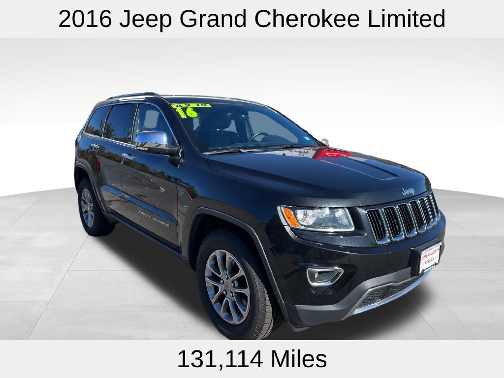 Used 2016 Jeep Grand Cherokee Limited with VIN 1C4RJFBG2GC316932 for sale in Somersworth, NH