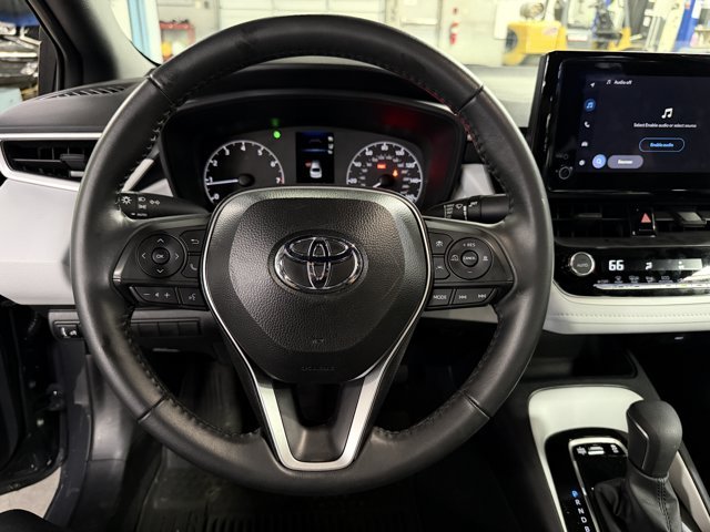 Used 2025 Midnight Black Metallic Toyota SE image 8