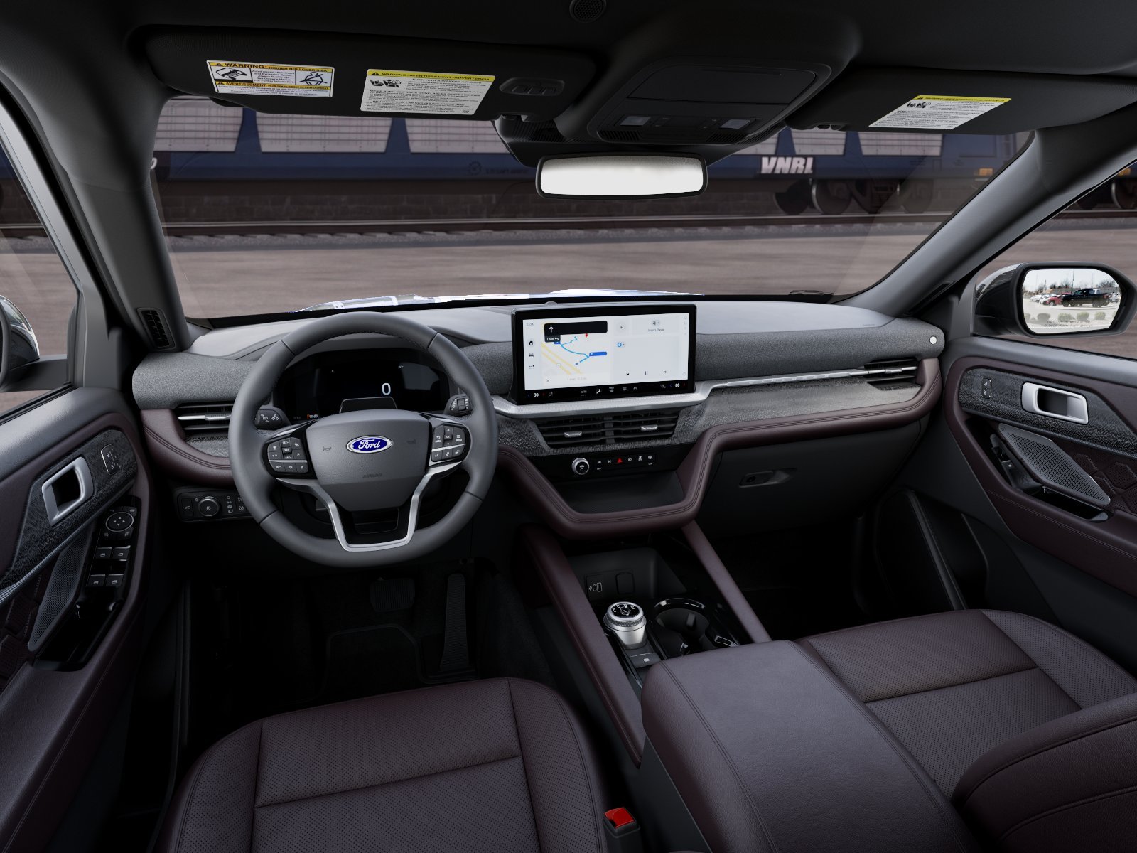 New 2027 Agate Black Metallic Ford Platinum™ image 9
