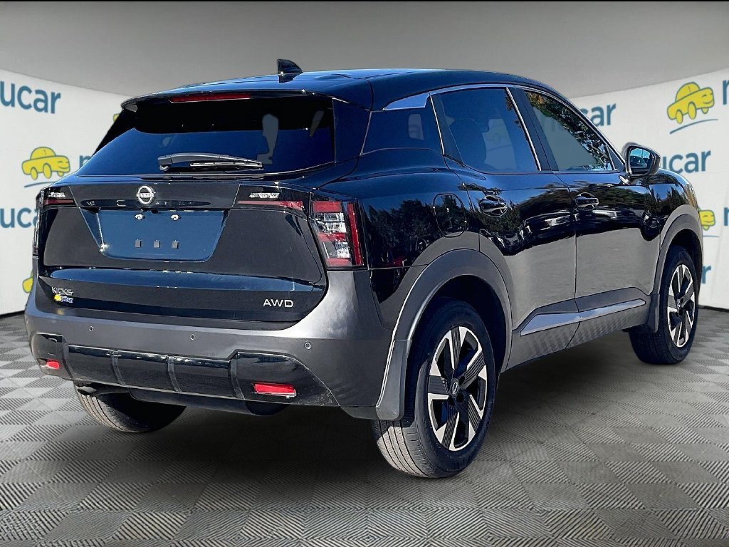 Used 2025 Super Black Nissan SV image 6
