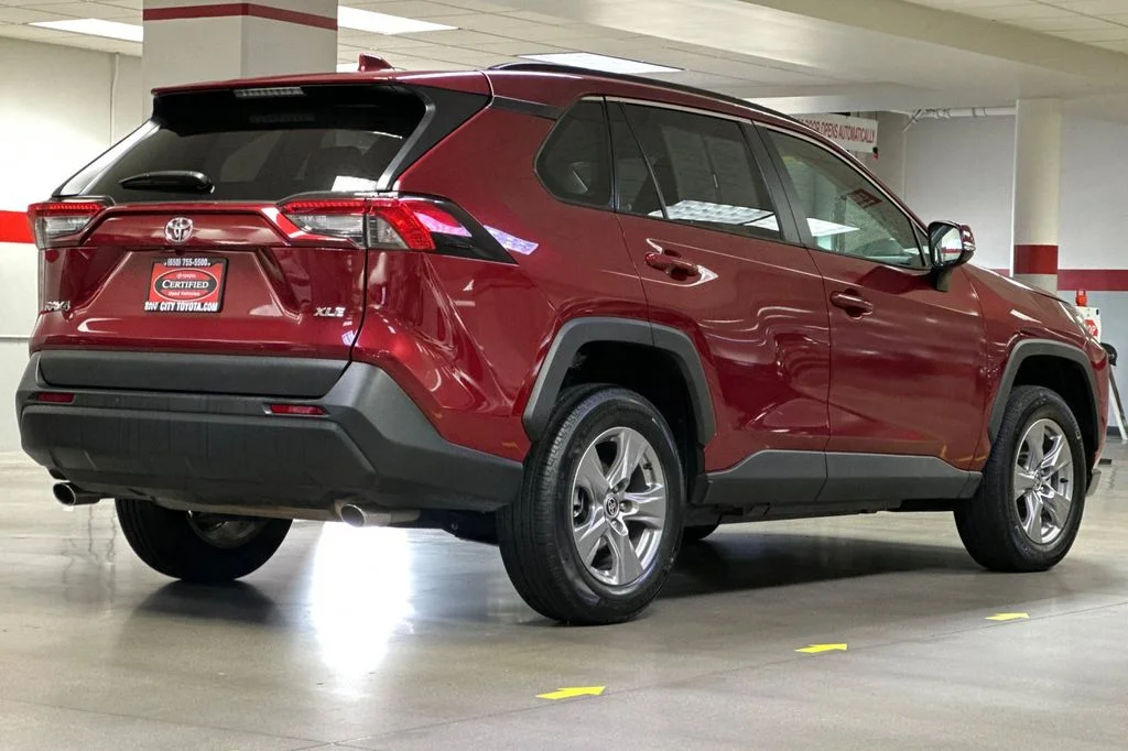 Certified Used 2025 Red Toyota XLE image 4