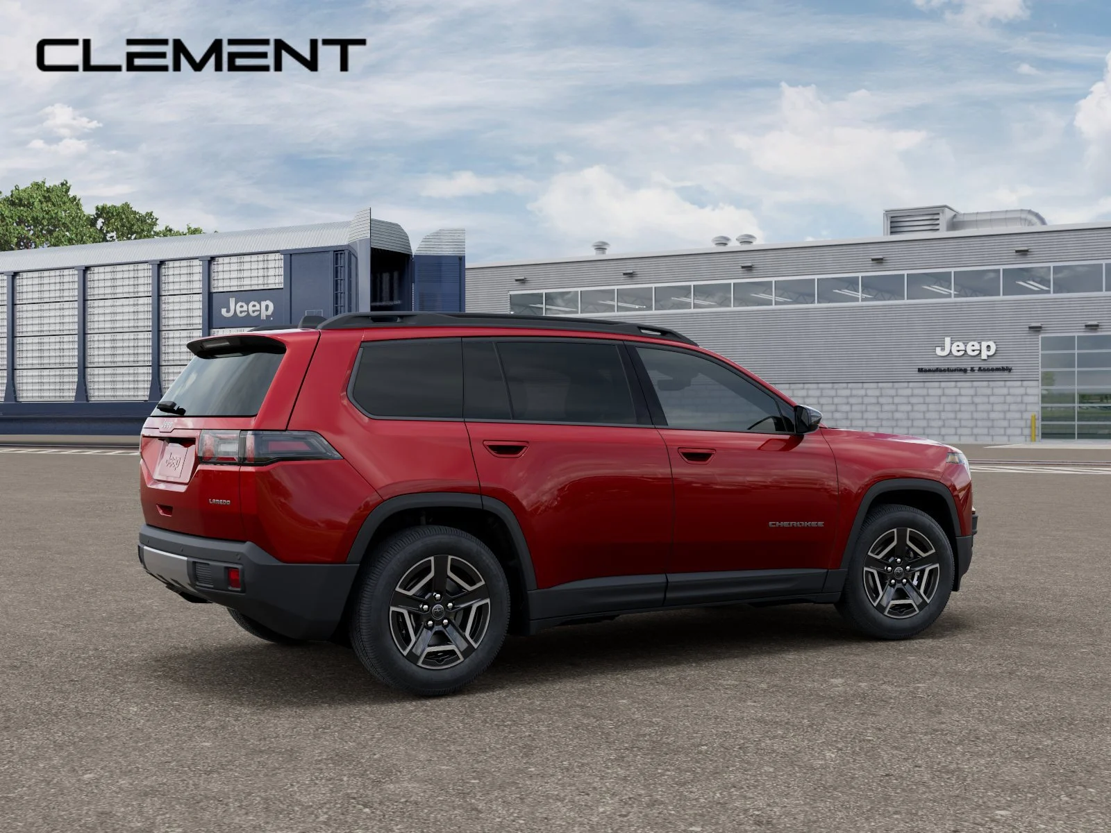 New 2027 Red Hot Pearl-Coat Paint Jeep Laredo image 4