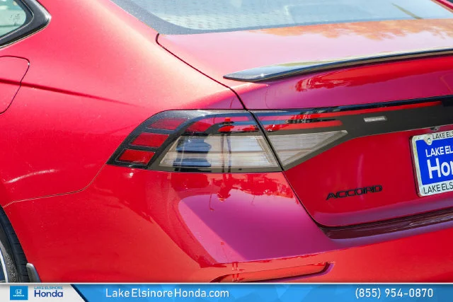 New 2026 Radiant Red Metallic Honda Sport Hybrid image 11