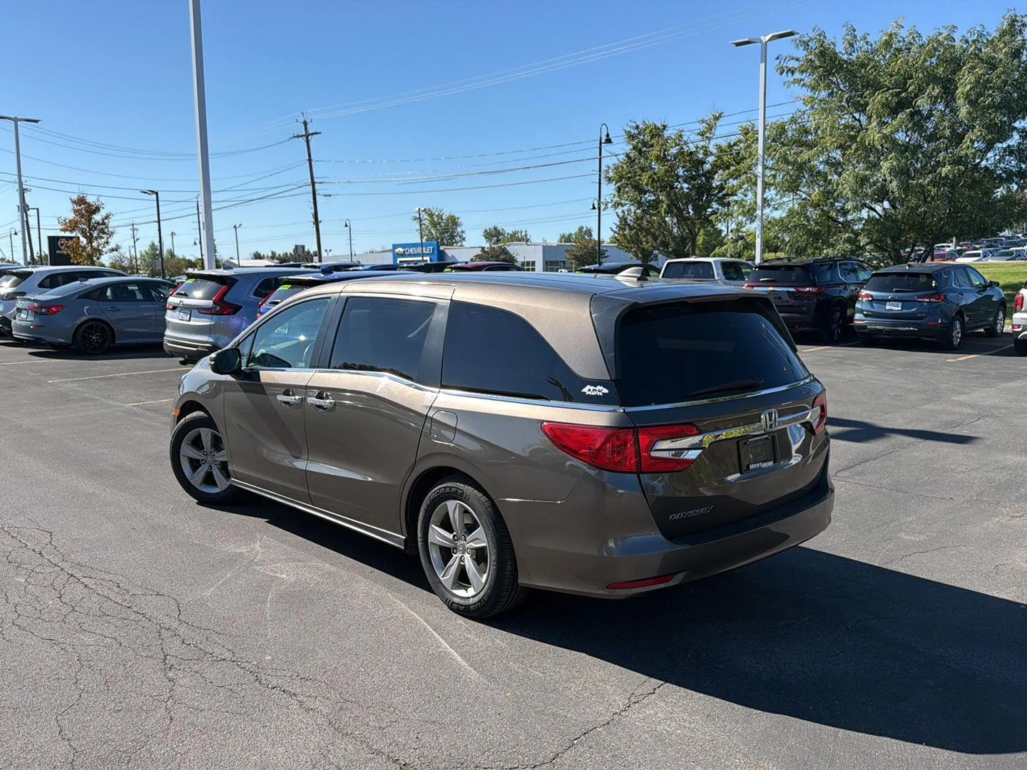 Used 2019 Pacific Pewter Metallic Honda EX image 5
