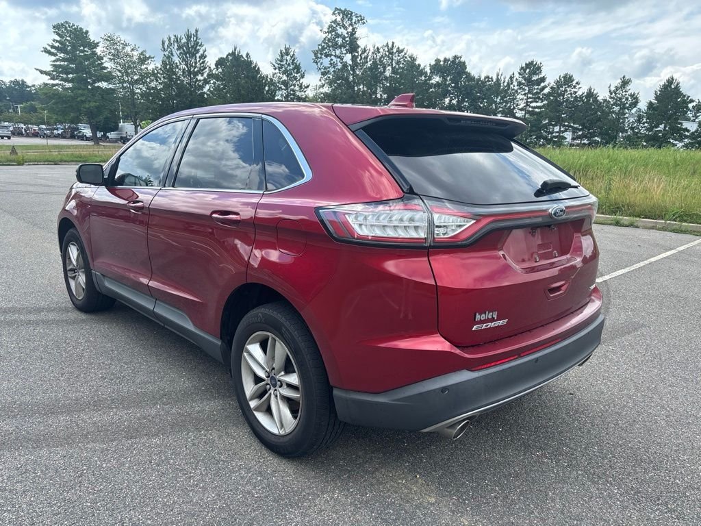 Used 2017 Red Ford SEL image 5