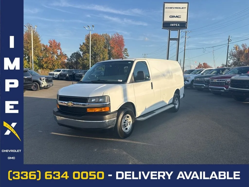 Summit White 2023 Chevrolet Express Cargo 2500 RWD Van Rear-Wheel Drive
