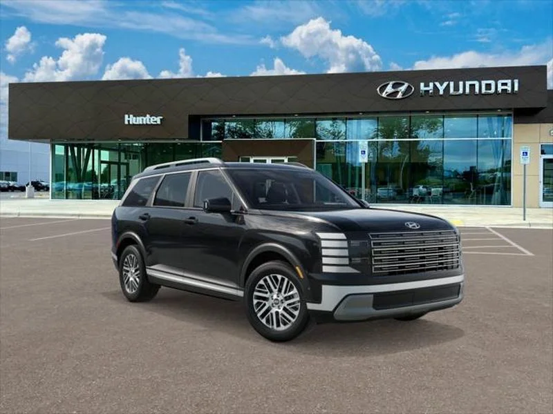 New 2026 Abyss Black Pearl Hyundai SEL Premium 7P image 2