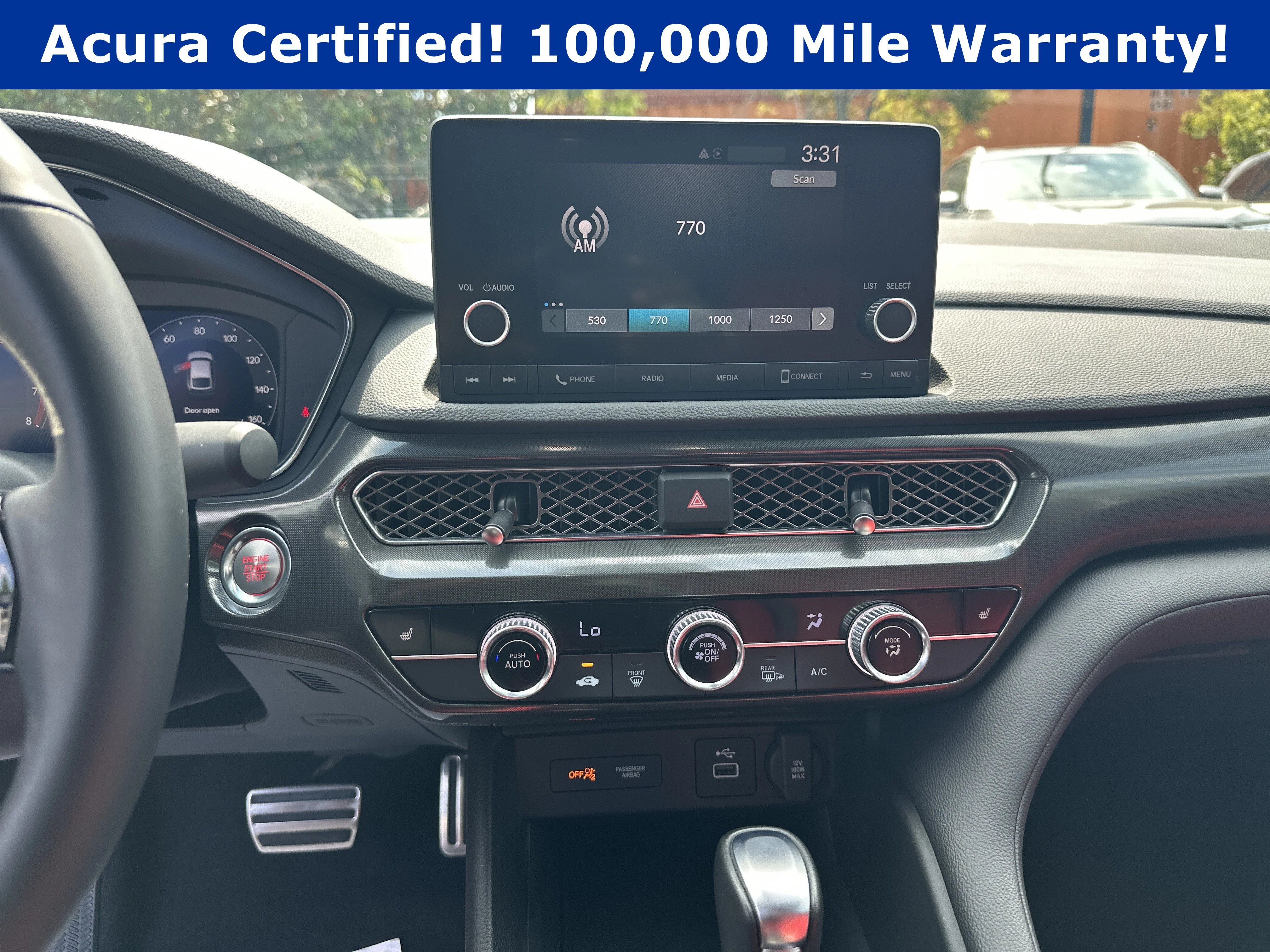 Certified Used 2024 Platinum White Pearl Acura A-SPEC image 65