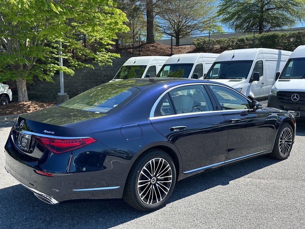 New 2026 Nautical Blue Metallic Mercedes-Benz S 580e image 8