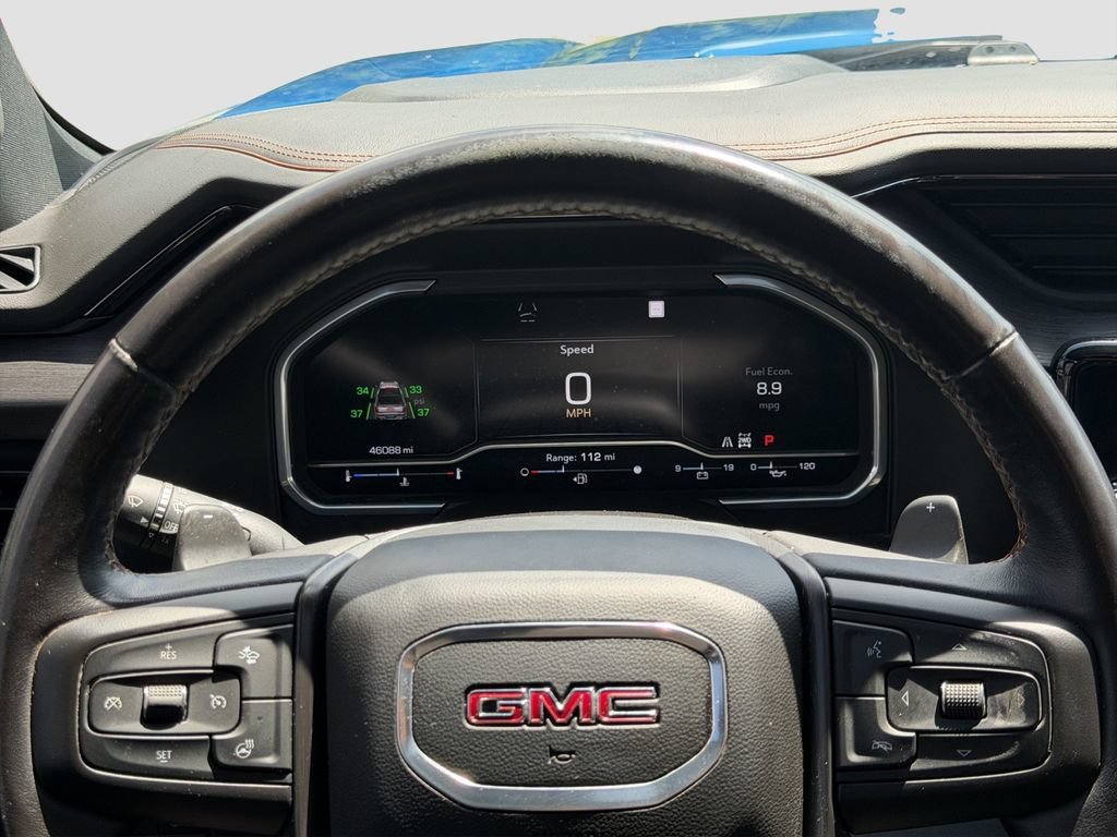 Used 2023 Dynamic Blue Metallic GMC AT4 image 21