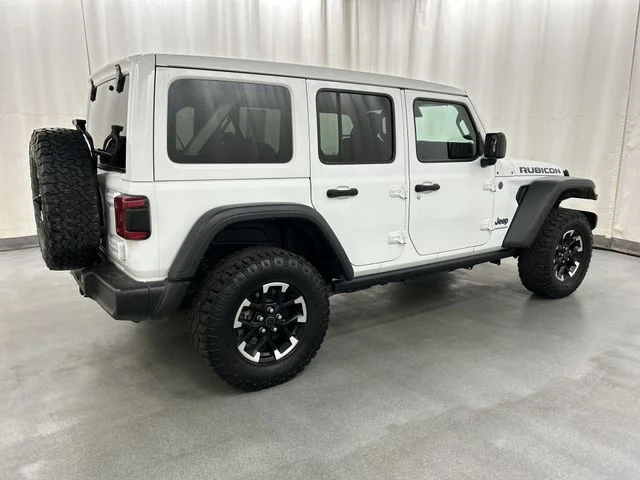 Used 2024 White Jeep Rubicon 4xe image 4