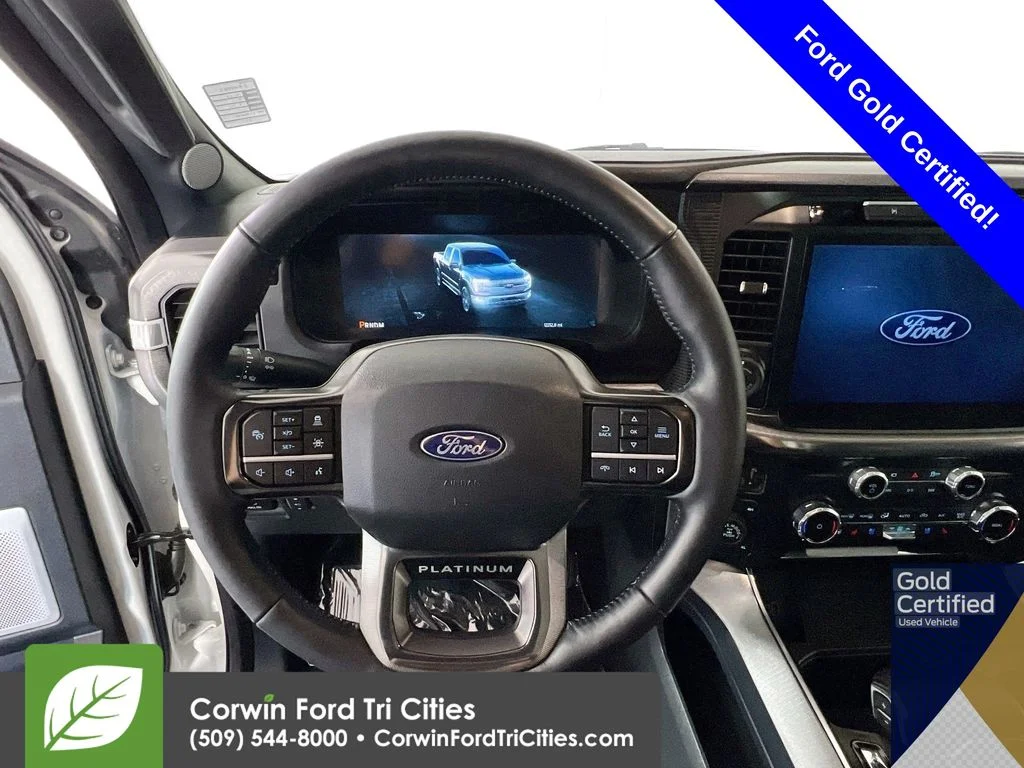 Certified Used 2025 Star White Ford Platinum image 8