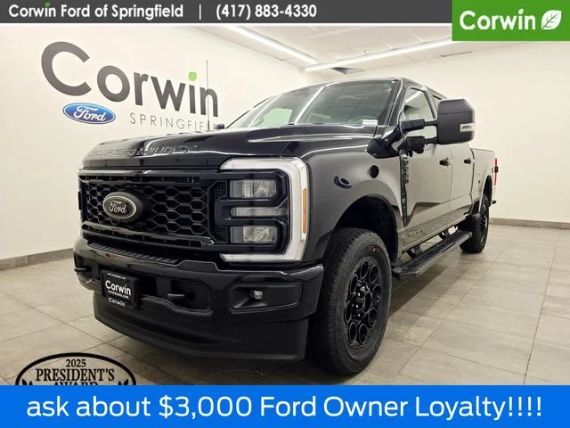 New 2026 Agate Black Metallic Ford F-250® XLT image 1