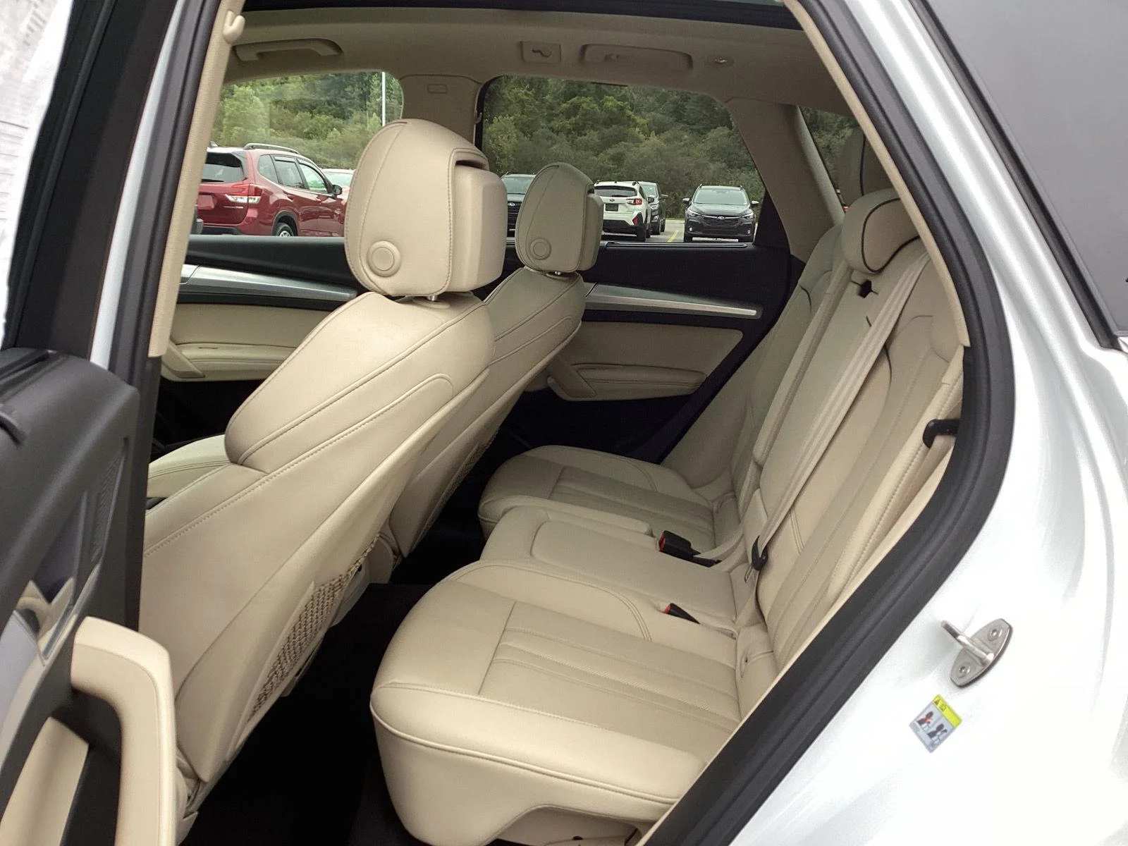 Used 2024 Glacier White Metallic Audi S line Prestige image 13