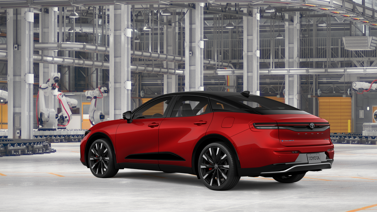 New 2027 Finish Line Red with Black bi-tone Toyota Platinum image 6
