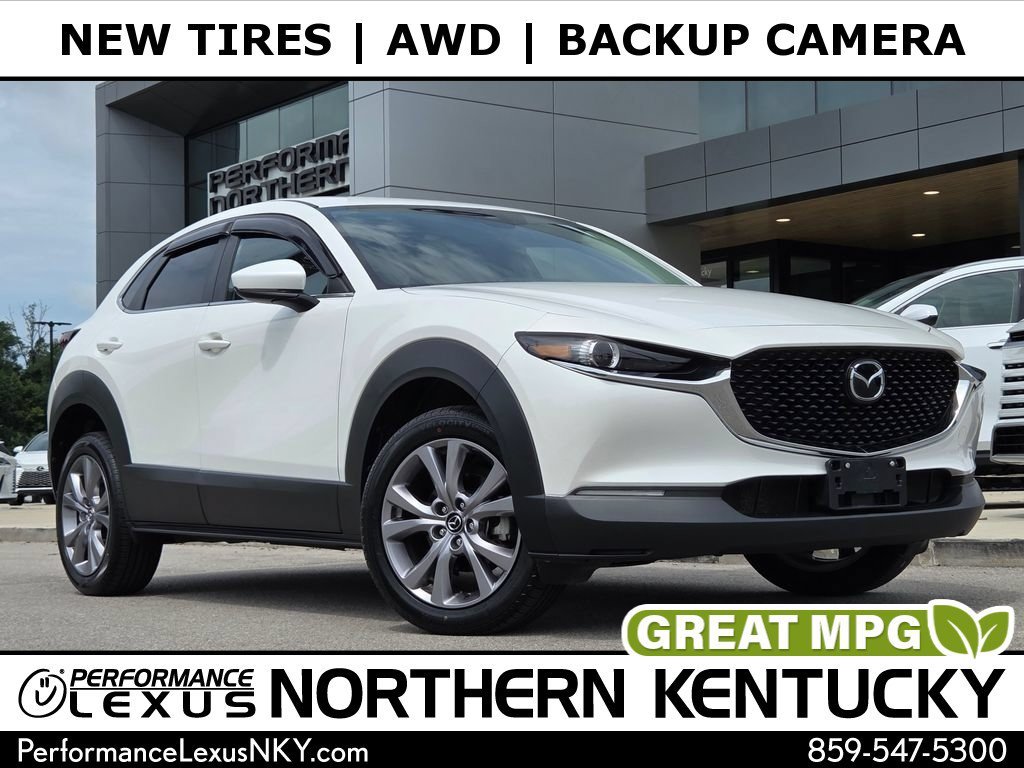 Used 2021 Snowflake White Pearl Mica Mazda Select image 1