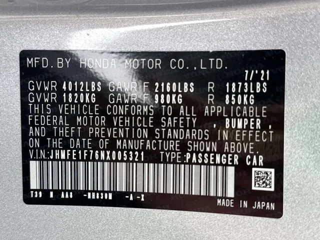 Used 2022  Honda EX image 17