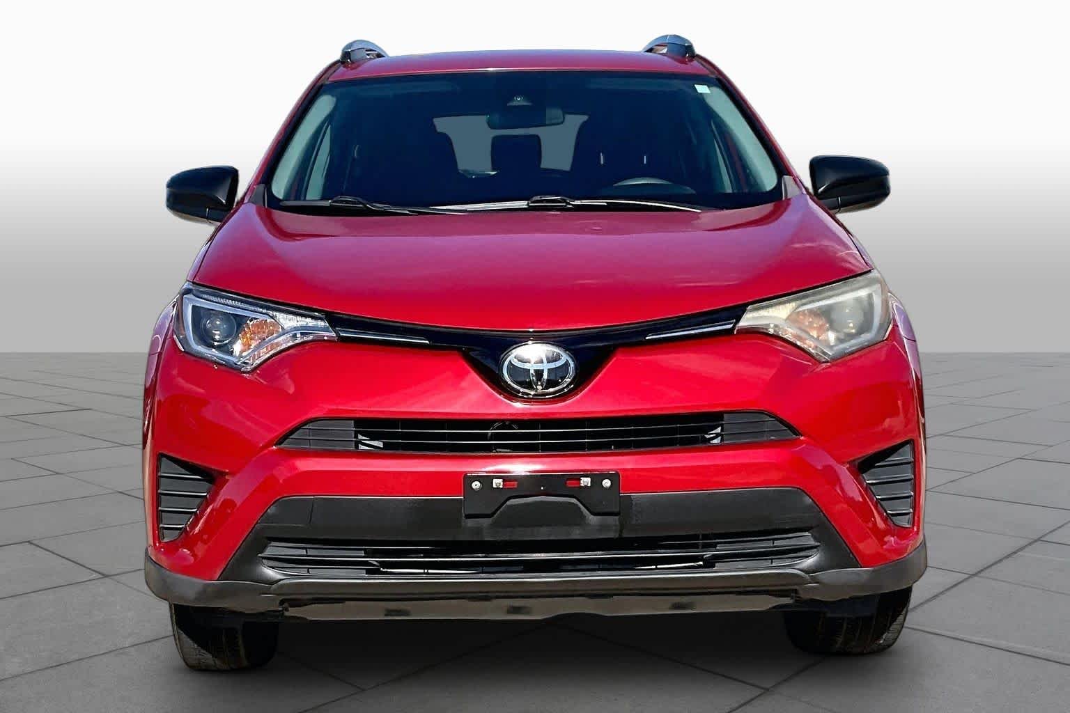 Used 2017 Barcelona Red Metallic Toyota LE image 4