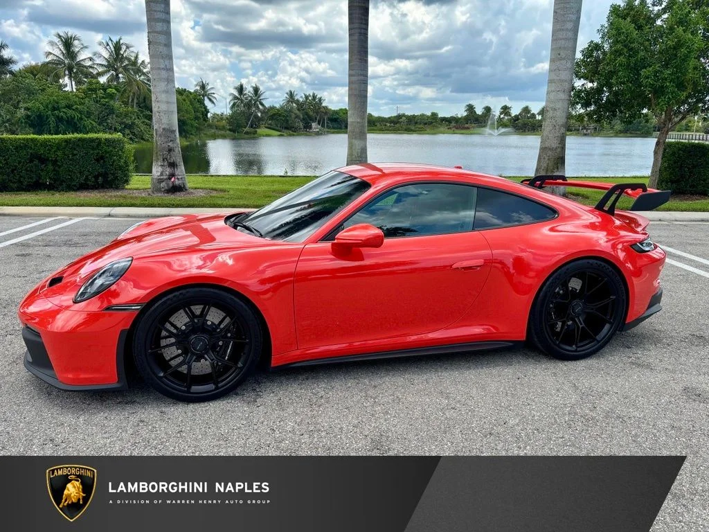 Used 2022 Orange Porsche GT3 image 1