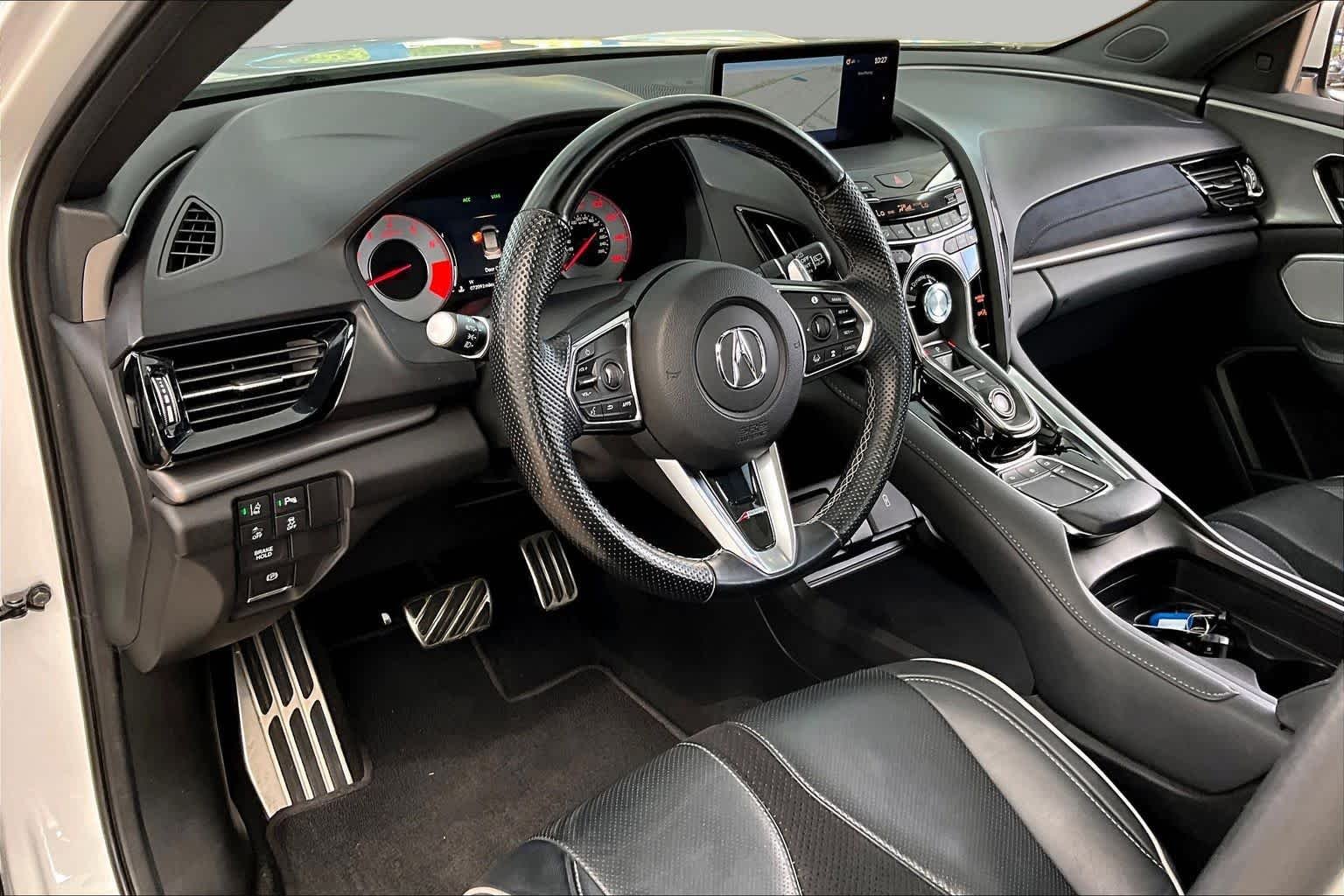 Used 2021 Platinum White Pearl Acura w/A-Spec Package image 18