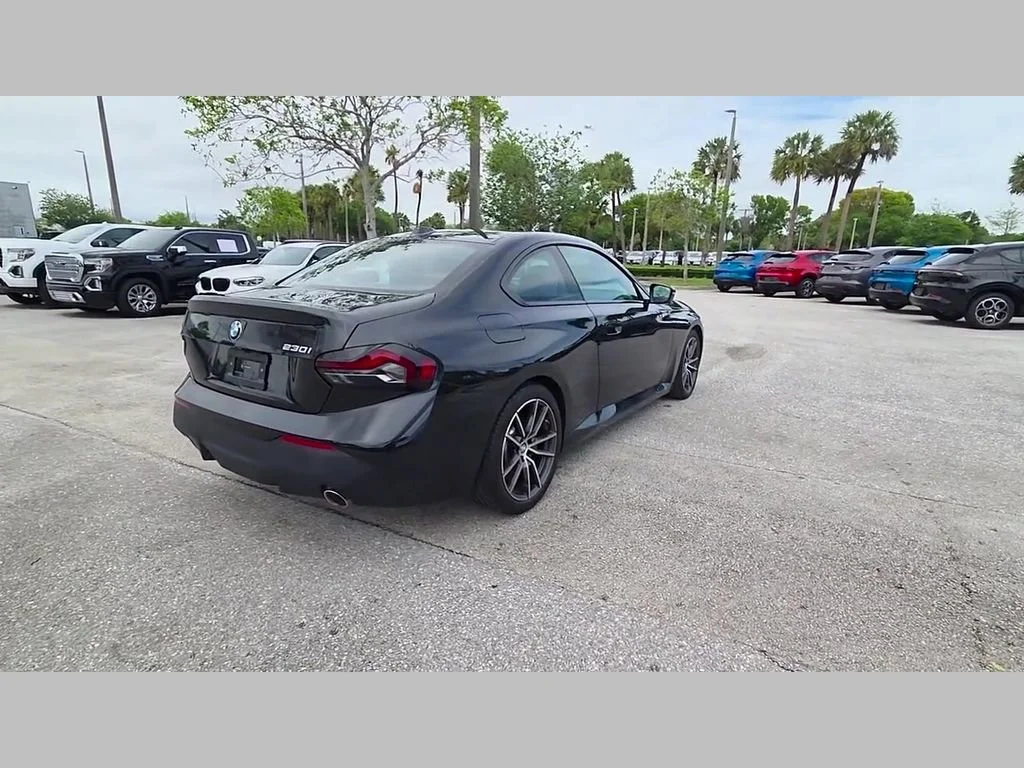 Used 2025 Black Sapphire Metallic BMW 230i image 35