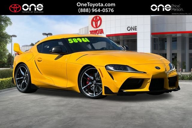 Used 2021 Yellow Toyota 3.0 image 1
