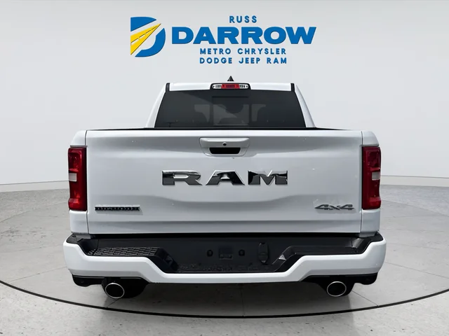 New 2026 Bright White Clear-Coat Exterior Paint RAM Big Horn/Lone Star image 4