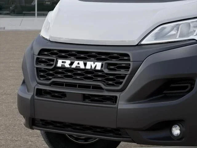 New 2026 Bright White Clear-Coat Exterior Paint RAM 1500 Low Roof Cargo Van 118 WB image 63