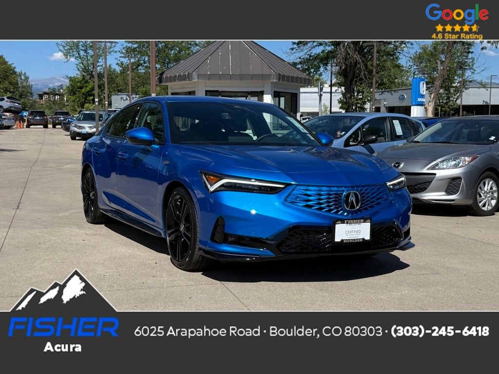 Certified Used 2026 Double Apex Blue Pearl Acura A-Spec Tech Package image 1