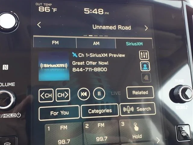 Used 2025 Crystal White Pearl Subaru Limited image 6