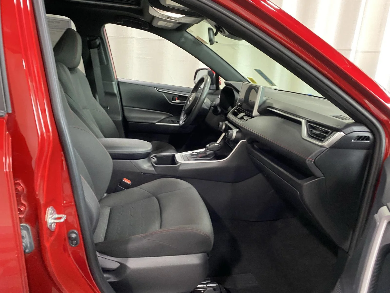 Used 2024 Supersonic Red Toyota SE image 8