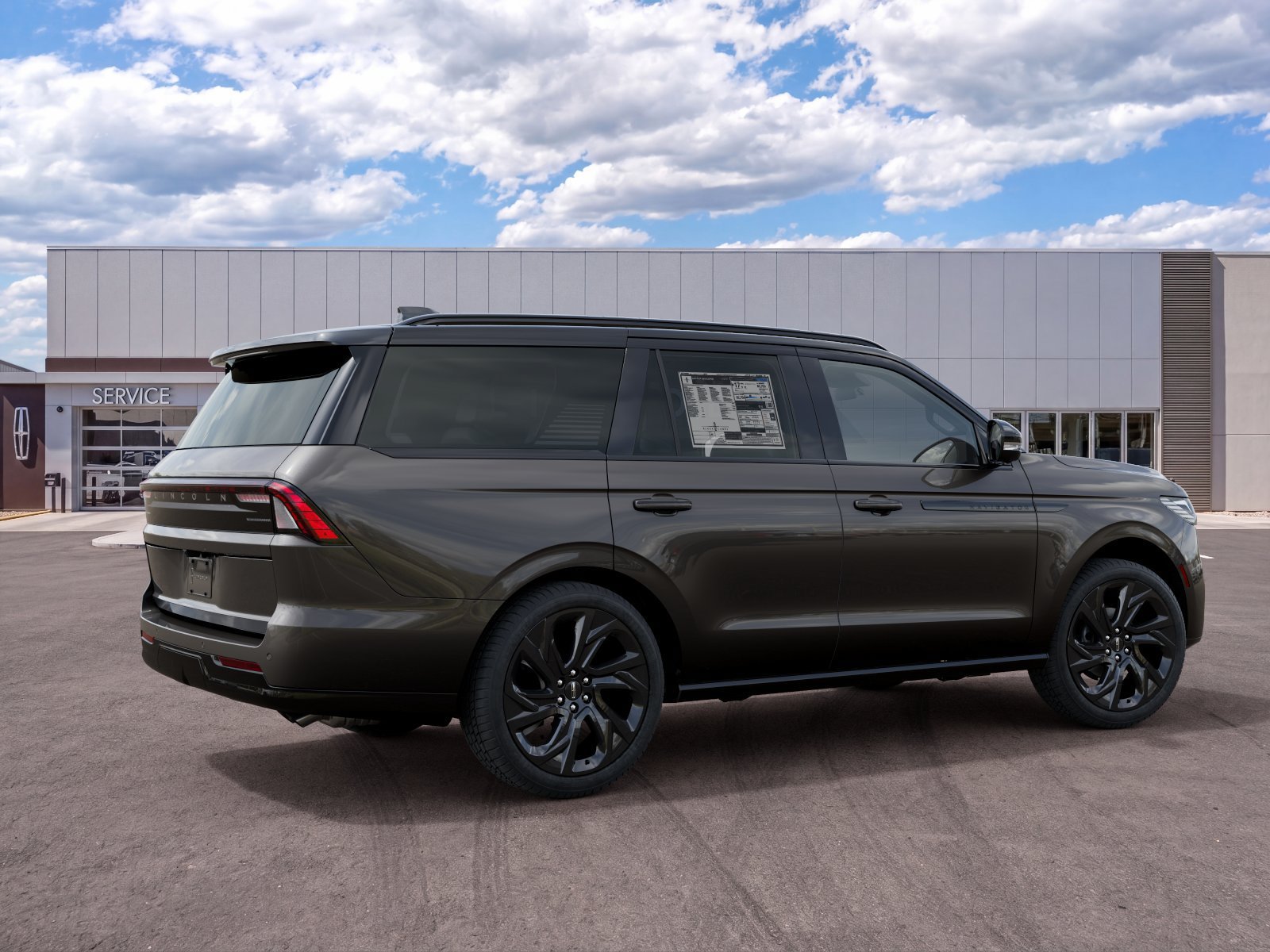 New 2027 Chroma Caviar Dark Gray Metallic Clearcoat Lincoln Black Label image 6