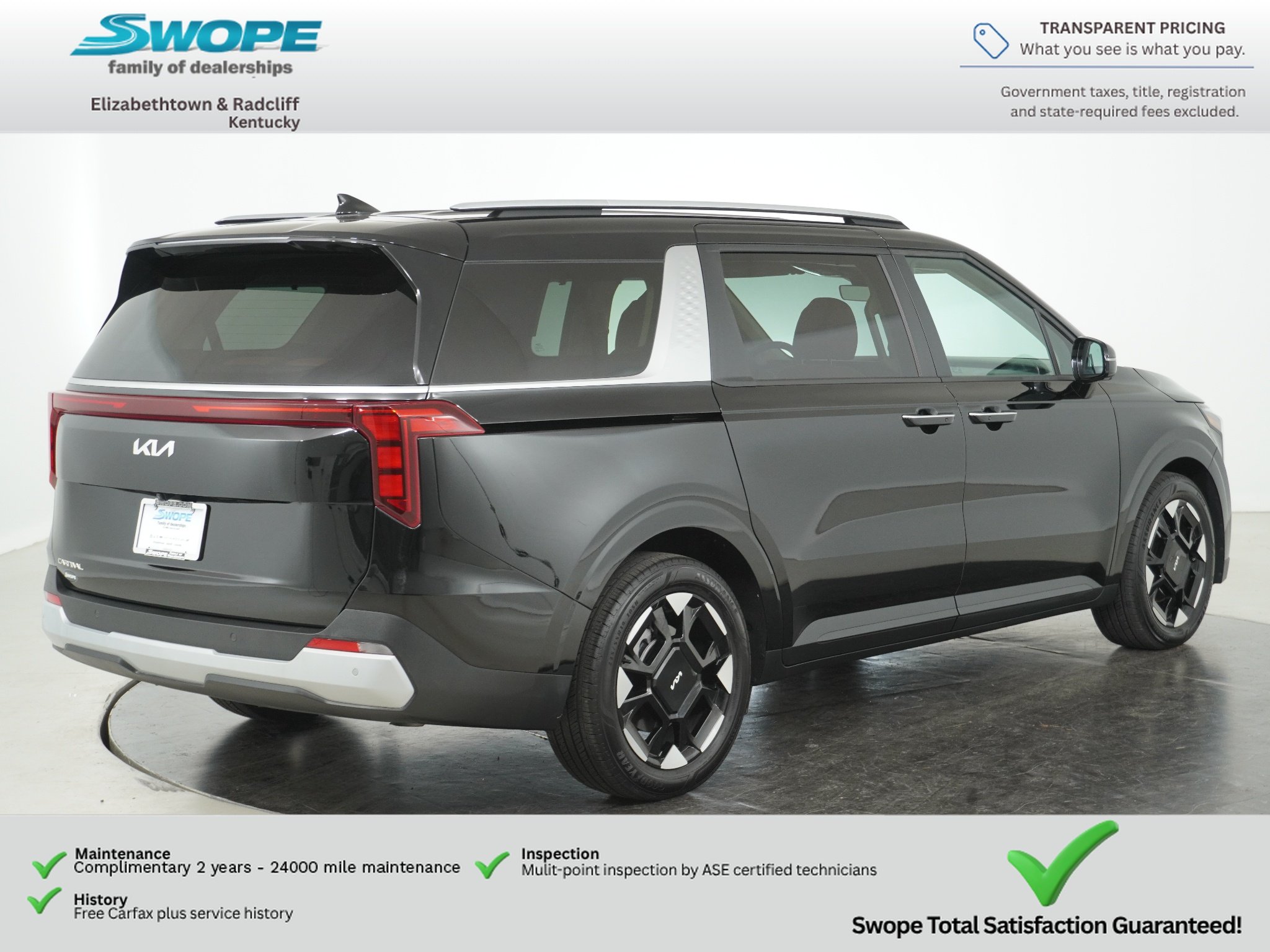 Used 2026 Aurora Black Pearl Kia EX image 4