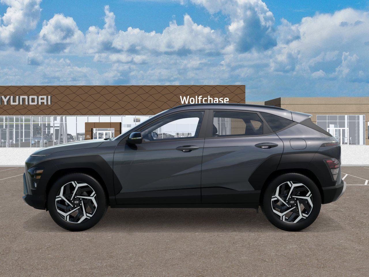 New 2027 Ecotronic Gray Pearl Hyundai SEL Premium FWD image 3