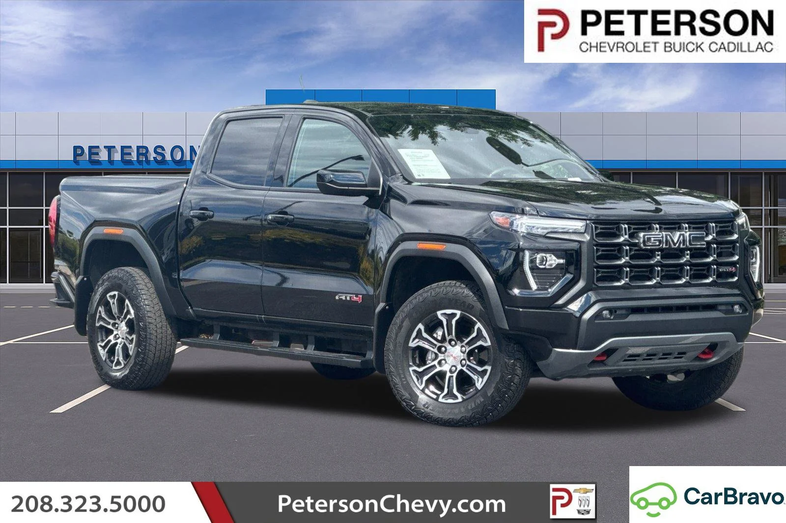 Certified Used 2025 Black GMC AT4 image 1