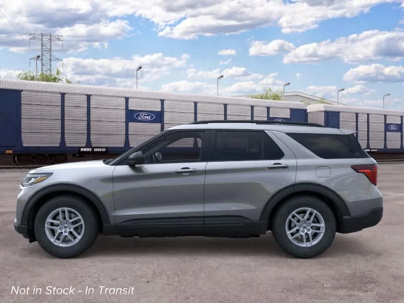 New 2026 Carbonized Gray Metallic Ford Active image 3