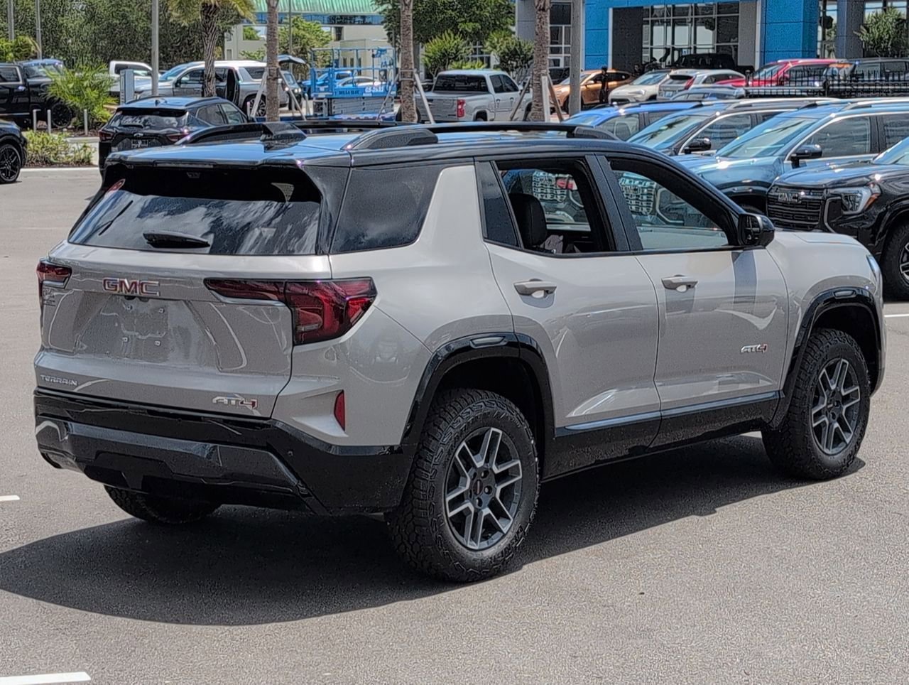 New 2026 Riverstone Metallic GMC AT4 image 8